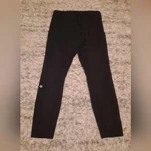 lululemon athletica Men's Black Slim Jogger Sweatpants